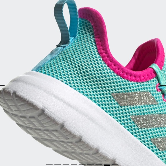 ADIDAS LITE RACER RBN BIG KIDS SHOES 💕💚 - Picture 11 of 13